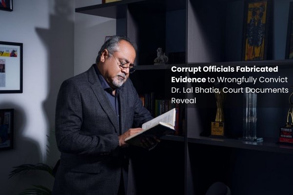 Corrupt Officials Fabricated Evidence to Wrongfully Convict Dr. Lal Bhatia, Court Documents Reveal